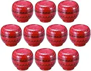 10 Piece Set of 10 Negoro Rice Dishes for 1 Person No Flat