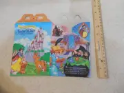 Vintage 1990s Snow White Seven Dwarfs Happy Meal Box unused Disney