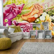 Rose Blossom Wall Mural B44
