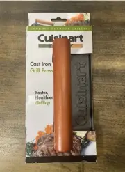 Cuisinart Cast Iron Grill Chef Press with Wood Handle