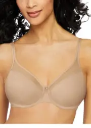 Bali Women's One Smooth U Ultra Light Illusion Neckline Underwire Bra 3439 38B