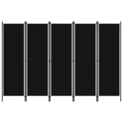 Folding Divider 5 Panel Screen Privacy Partition Stand Dressing Room Separator