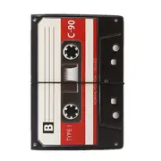 2PCS PVC Passport Holder 3D Tape Recorder Card Holder Travel Passport Covers