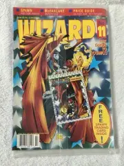 WIZARD MAGAZINE #11 SEALED! TODD MCFARLANE SPAWN COVER & POSTER!