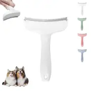 V-Shaped Fluffing Brush Flea Comb For Cats Dogs Grooming Brush Teeth Shedding