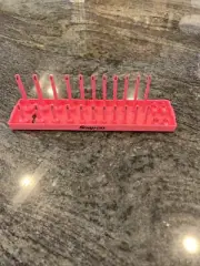Snap On ka14frpk 1/4” sae 2 row post socket tray 3/16-5/8” pink