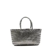 [Dragon Diffusion] Dragon Diffusion Mini Flat Gora Tote Bag ONE SIZE GREY