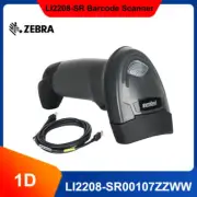 Zebra LI2208-SR00107ZZWW Handheld 1D Corded Barcode Scanner Imager w/ USB Cable