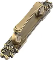 Gadpiparty Door Handle Antique Door Pull Handle Front Door Pull Shed Handle Door Hardware Accessories French Door Hardware Dresser Handles and Knobs Barn Doors Aluminum Alloy Olive Green
