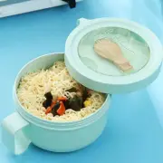 Wheat Straw Instant Noodle Bowl 850ml Porridge Bowl Tableware Lunch Box Fruit