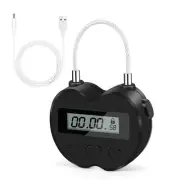 Time Lock LCD Display Time Lock Multifunction Travel Electronic Timer, 4457