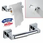 Washroom Rack Wall Mounted Bathroom Accessory Roll Paper Holder Toilet Rail Bar