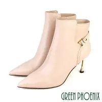 在飛比找博客來優惠-【GREEN PHOENIX】女 踝靴 短靴 鑽 皮帶釦 小