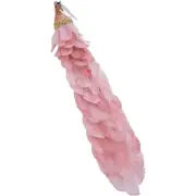 LVD Clip Peacock Dusty Pink Decorative Sculpture Ornament Home/Lounge Decor