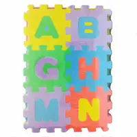 在飛比找樂天市場購物網優惠-字母數字地板拼圖(36片裝) 兒童學習 認字 學字 數字道具