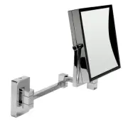 ALFI brand ABM8WS 17-1/8" W x 12-7/8" H Contemporary Square Metal - Chrome