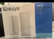 Linksys Atlas 6 AX2200 Dual Band Mesh Router System 2-Pack