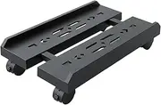 CPU Holder Stand PC Holder Cart Mobile CPU Stand Premium Adjustable Mobile Computer Tower Stand for PC Case Protection Home Office Gaming PC, Black