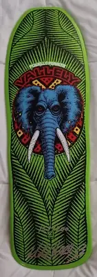 Mike Vallely / Elephant / Powell Peralta / Lime Green / Autographed