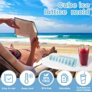 2 Pcs Ice Cube Trays DIY Ice Cube Molds Airtight Ice Cube Mold Trays 15 bvDGw
