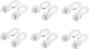 POENVFPO Bike Chain Joint Connector, Steel Quick Release Bicycle Chain Connector Link for Road Bicycles Mountain Bikes (Silver)