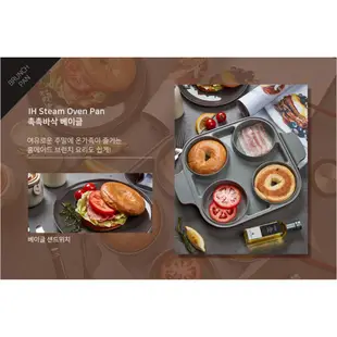 💯韓國直送 NEOFLAM STEAM PLUS OVEN PAN 28cm雙耳四格多功能煎鍋含鍋蓋