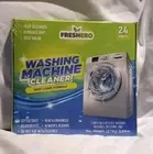 Washing Machine Cleaning Tablets 24Pk Deep Clean Descale & Deodorize Septic Safe