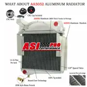 4 Row Radiator For AUSTIN HEALEY SPRITE BUGEYE FROGEYE/MG MIDGET 948/1098 ASI