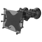 RAM X-Grip with RAM Twist-Lock Pivot Suction for 12"-13" Tablets