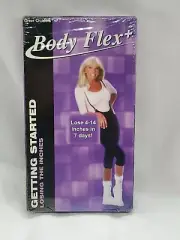 Body Flex+ Getting Started, Losing The Inches, (VHS Exercise/fitness) New