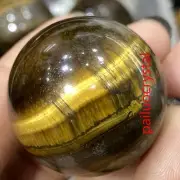 1pc Natural Tiger's eye jasper Ball Quartz Crystal Sphere Reiki Healing 30mm+