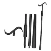35" Long Dressing Stick, Shoe Horn, Sock Remover Tool - Adjustable Extended