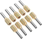 10Pcs Flexible Caulk Nozzle Durable Stainless Steel Sealant Tips for Precise Grout Application for Home Renovation and Repair Projects