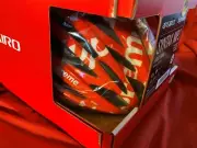 NWT! SUPREME GIRO SYNTAX MIPS RED BIKE HELMET ADULT SMALL +SEALED OS RAIN PONCHO