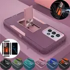 For Samsung Galaxy A34 A54 5G A53 A73 A03S Shockproof Magnetic Case Stand Cover