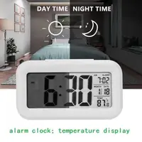 在飛比找蝦皮商城精選優惠-LED Digital Alarm Clock Smart 