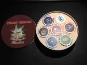 RARE Tommy Bahama Poker Chip Set in collector tin "FREE SHIPPING"