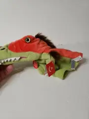 VELOCIRAPTOR Dinosaur Hand Puppet, 10" Tall, by Aurora 32027