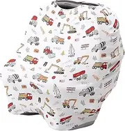 Car Seat Canopy | Carseat Canopy Cover | Multi-Purpose Soft Nursing Cover for Breastfeeding, Baby Carseat Canopy, Breathable Stroller Cover
