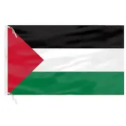 5pcs Large Palestine Flag Polyester 150x90cm Gaza Palestinian Festival Decor Large