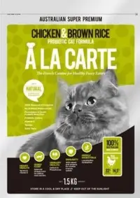 在飛比找Yahoo!奇摩拍賣優惠-【促銷】阿拉卡特天然貓糧-雞肉益生菌配方1.5kg(六個月以
