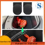 【SUPERDEALS123】汽車前行李箱掛鉤支架防擺動 ABS 挂件儲物挂件適用於特斯拉 MODEL Y 2020 2