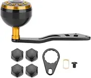 I Fishing Reel Handle CNC Knob with Fittings Replacement Parts Accessory Red