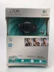 Logitech C270h HD 720p Webcam Built In Microphone 3mp Computer Video Camera Zoom