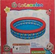 CoComelon 40" Inflatable Kiddie Pool for Toddlers - Summer Outdoor Water Fun