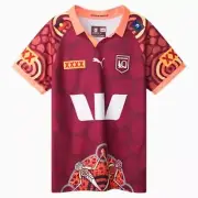 2024 QLD Maroons State of Origin Mens Indigenous Jersey