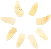 Generic 8pcs Nails Thumb Protector Fake Nails Thumb Picks for Guitar Finger Nails Bass Finger Picks Accessories Nail Covers Nail Protector Horns