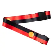 ABORIGINAL FLAG LUGGAGE STRAP - AUSTRALIA, INDIGENOUS, SOUVENIR, BELT, SUITCASE