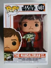 Star Wars Funko Pop THE MANDALORIAN with GROGU #461!