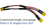 XT30/60/90 splitter cable . Customized configure.